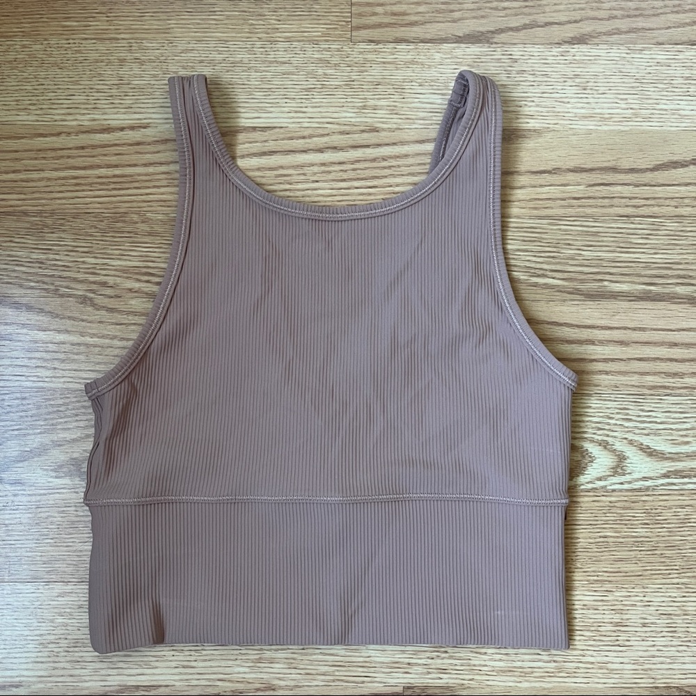 Lululemon Power Pivot Ribbed Tank Top